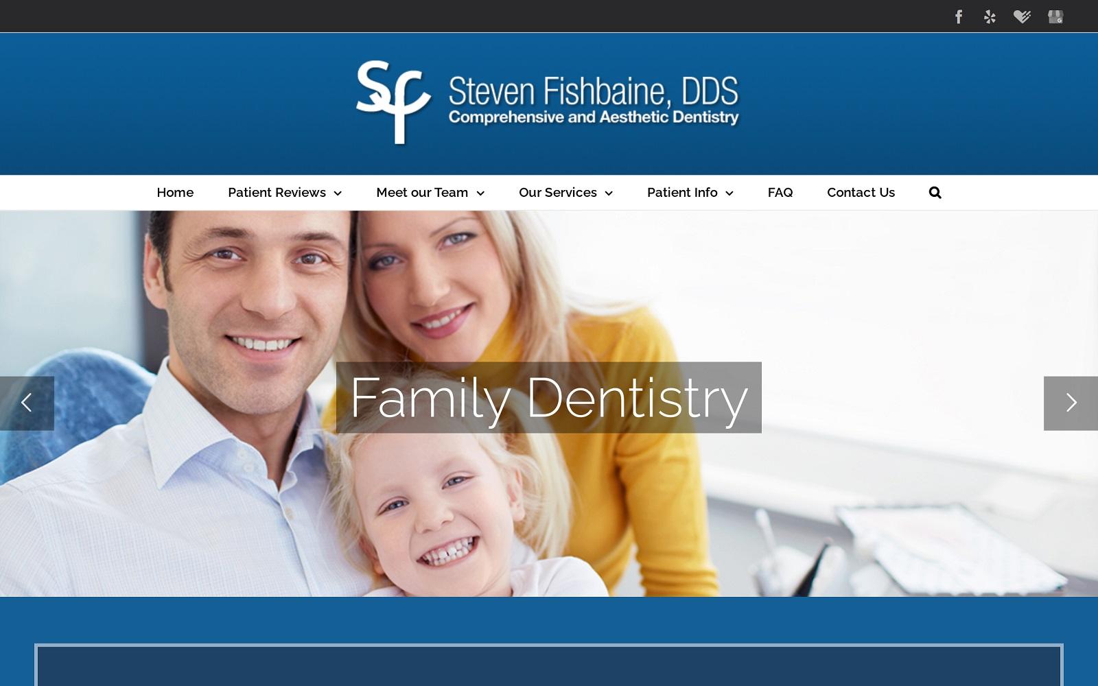 Steven Fishbaine DDS screenshot