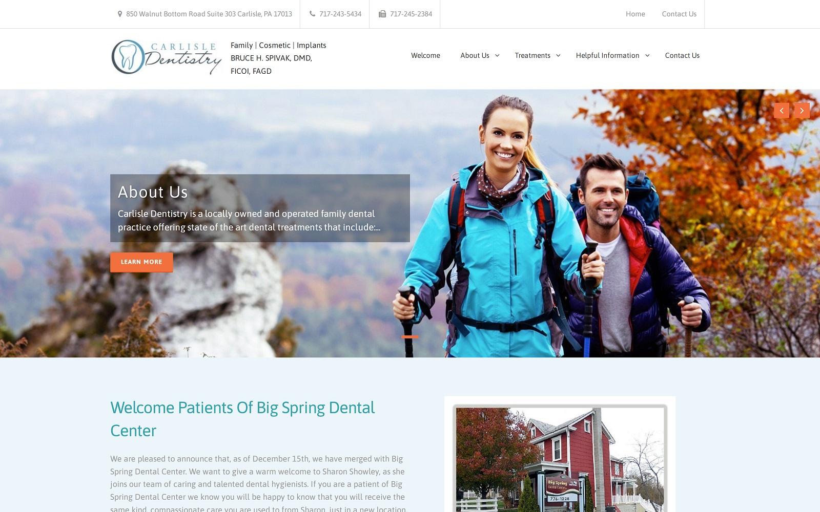 Carlisle Dentistry screenshot