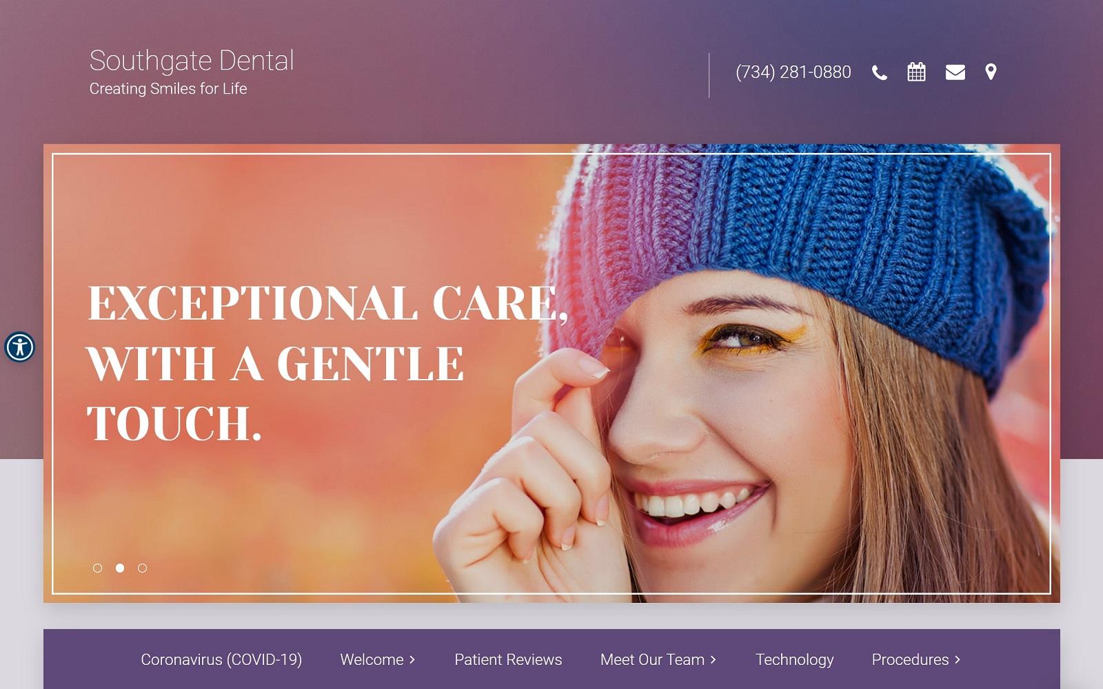 Southgate Dental screenshot