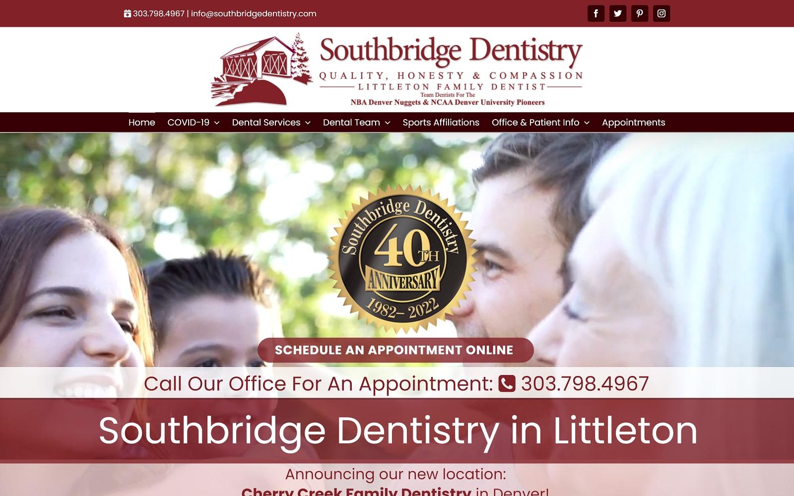 Southbridge Dentistry screenshot