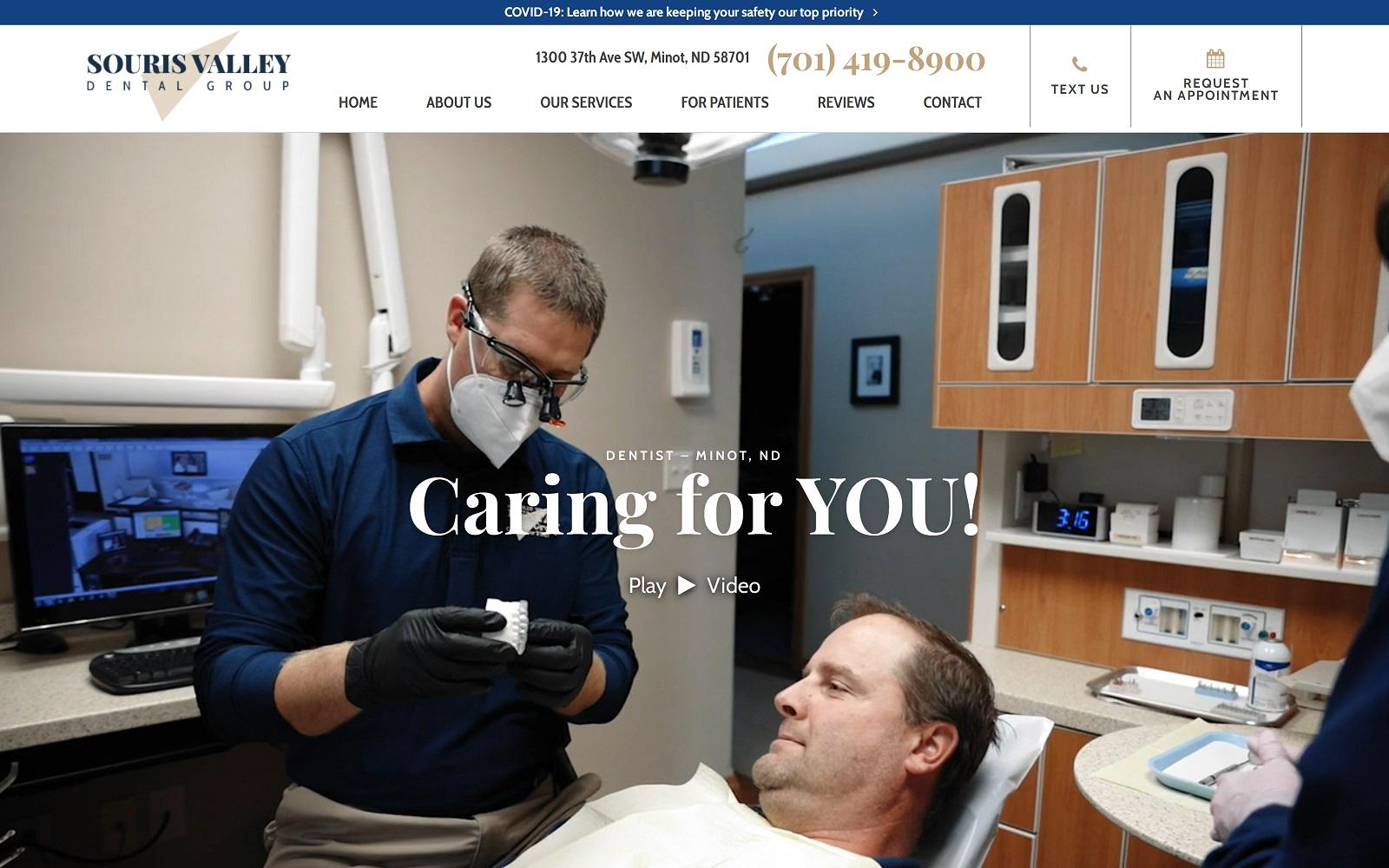 Souris Valley Dental Group screenshot