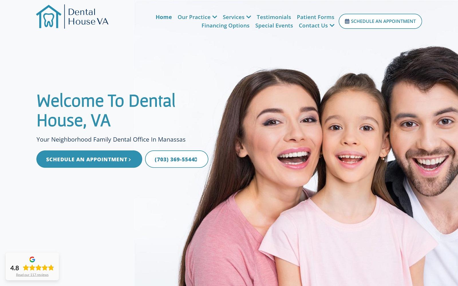 Dental House VA - Manassas screenshot