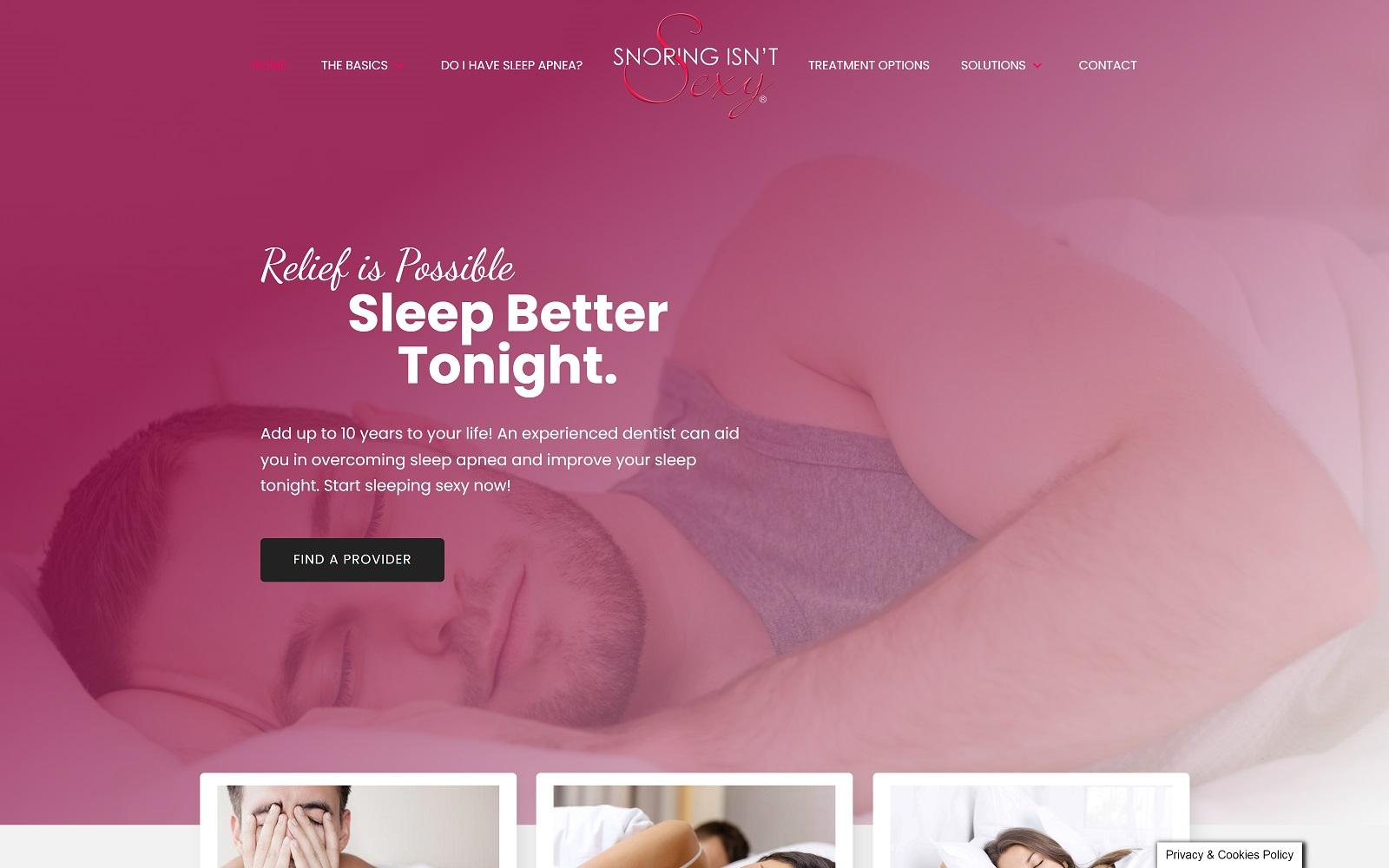 Snoring, Sleep Apnea & Oral Appliance Dentist -Dr. Chad Stutsman