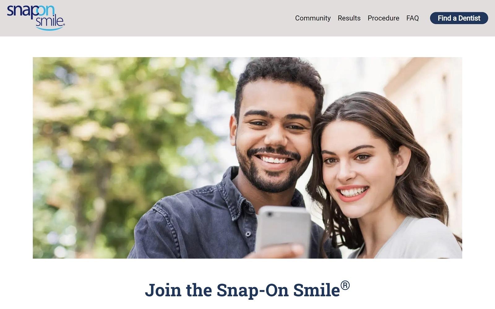 Snap-On Smile screenshot