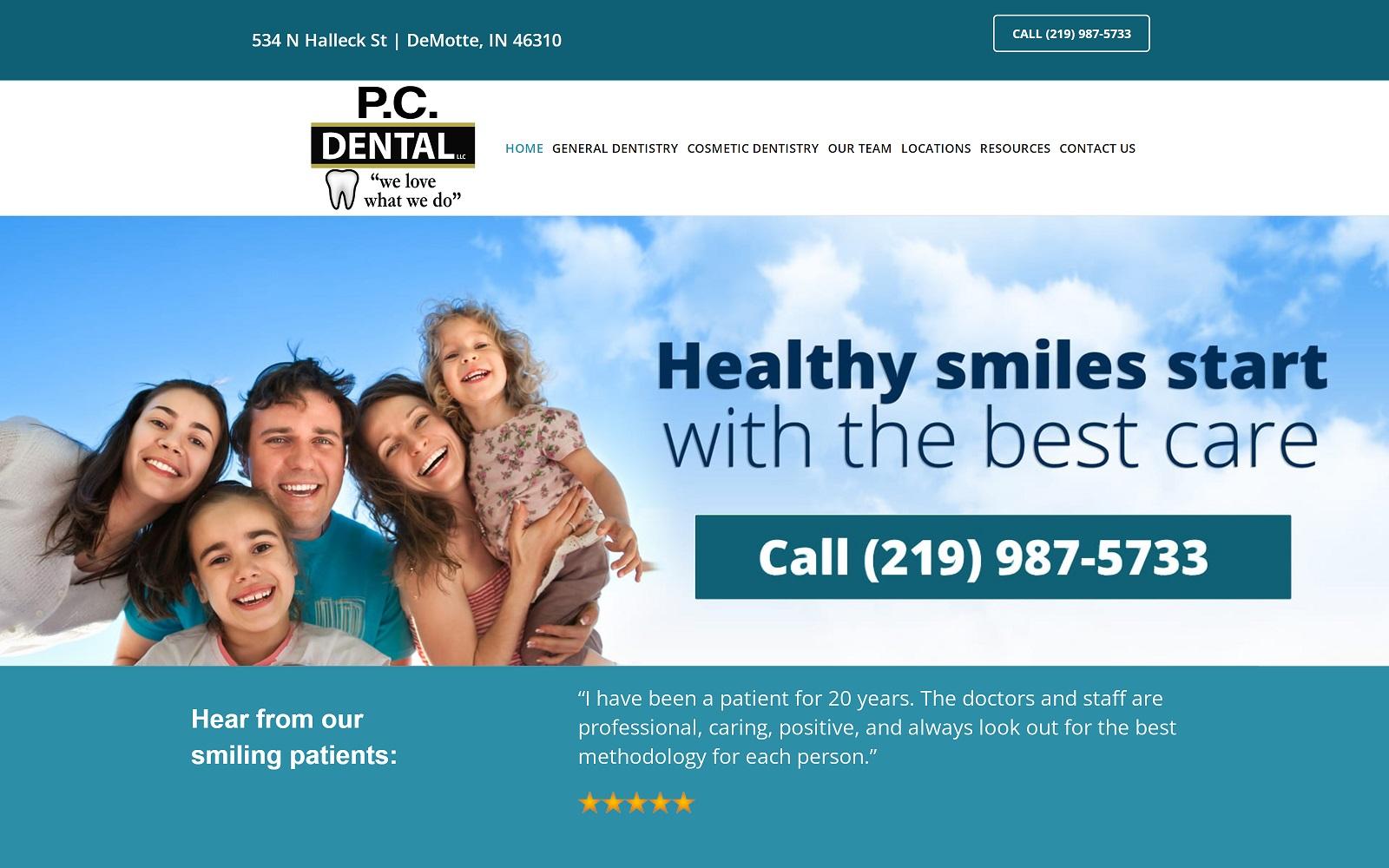 Preferred Choice Dental screenshot