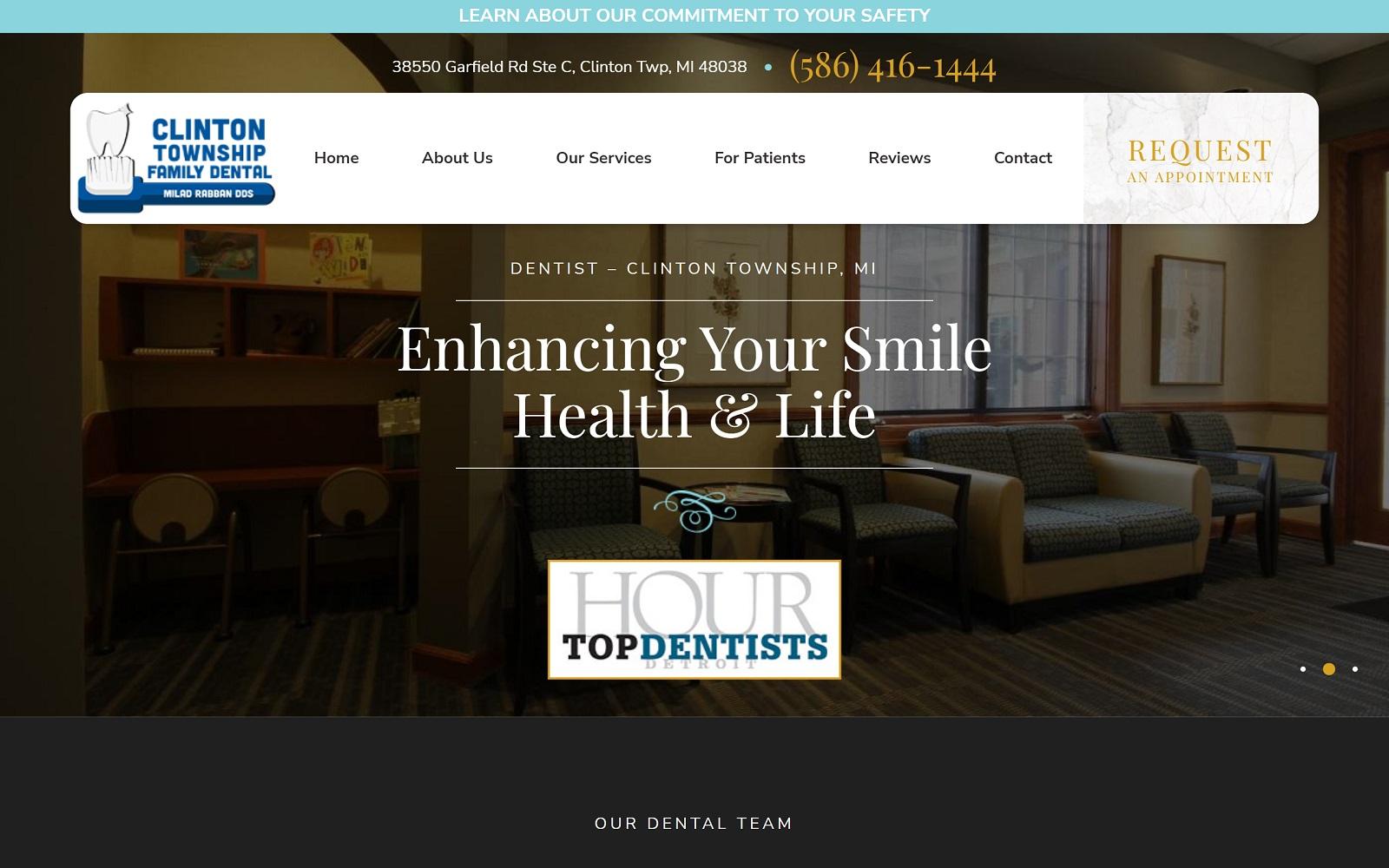 Clinton Township Family Dental screenshot