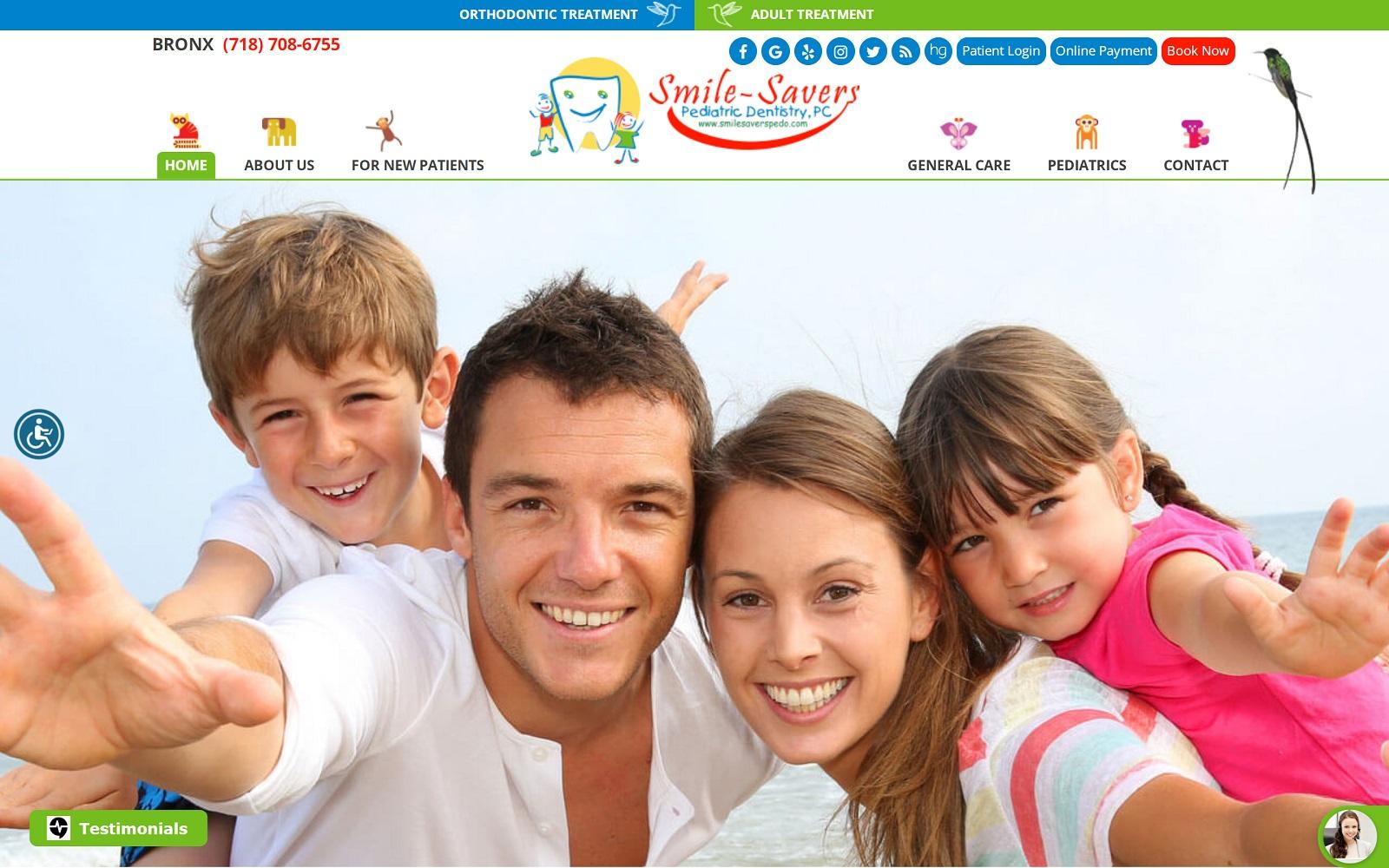 Smile-Savers Pediatric Dentistry screenshot