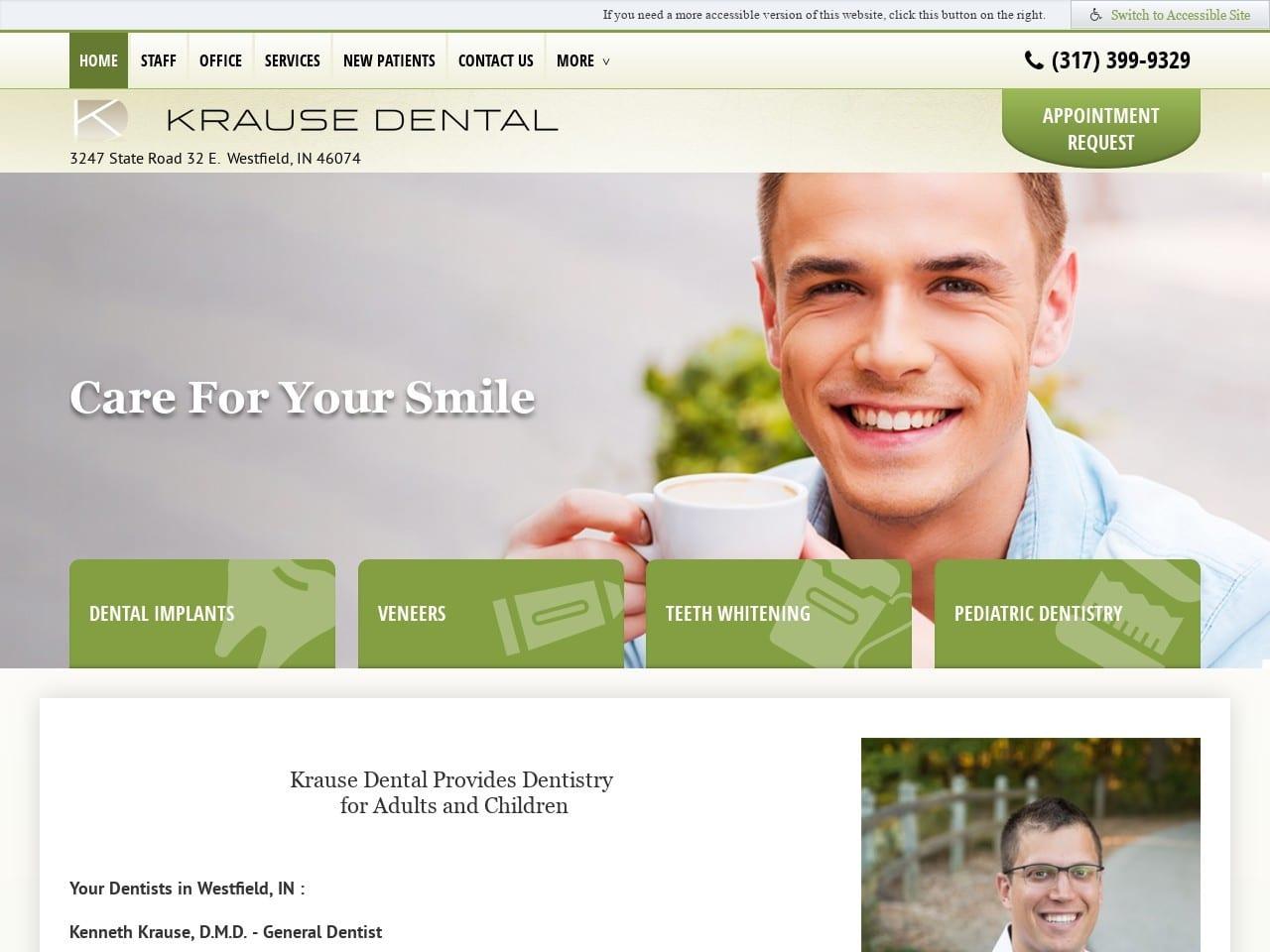 Krause Dental screenshot