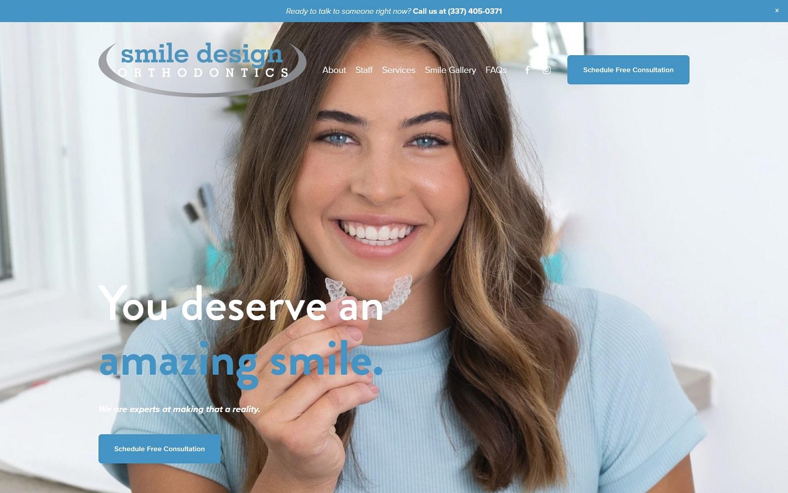 Smile Design Orthodontics screenshot