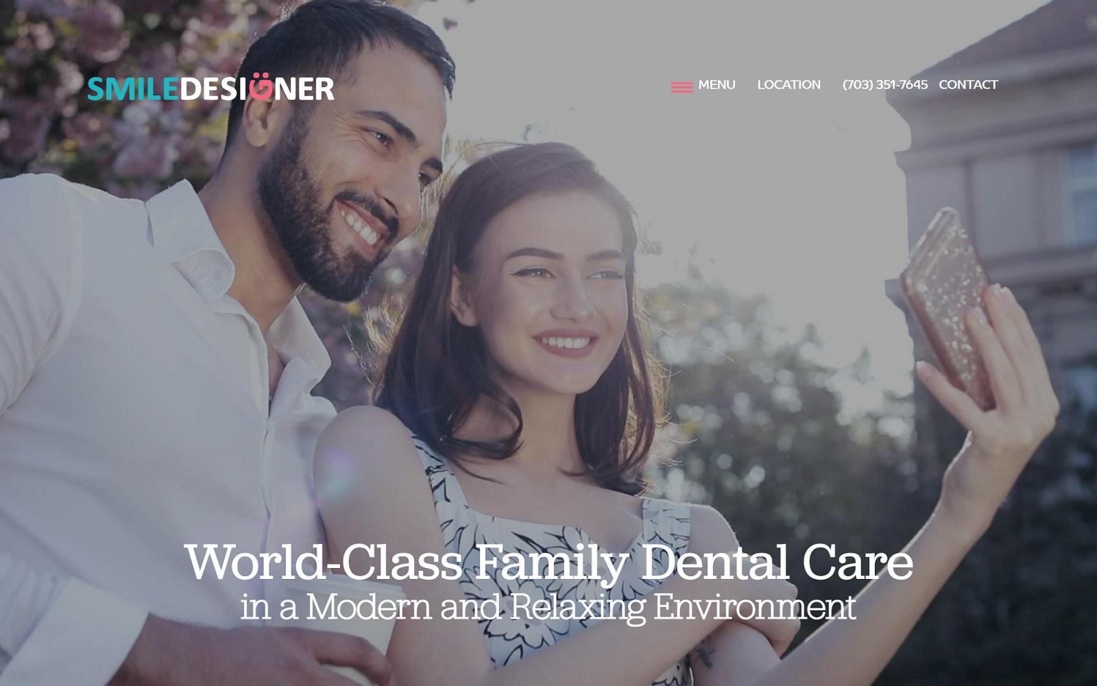 Dr. Rania Saleh DDS screenshot