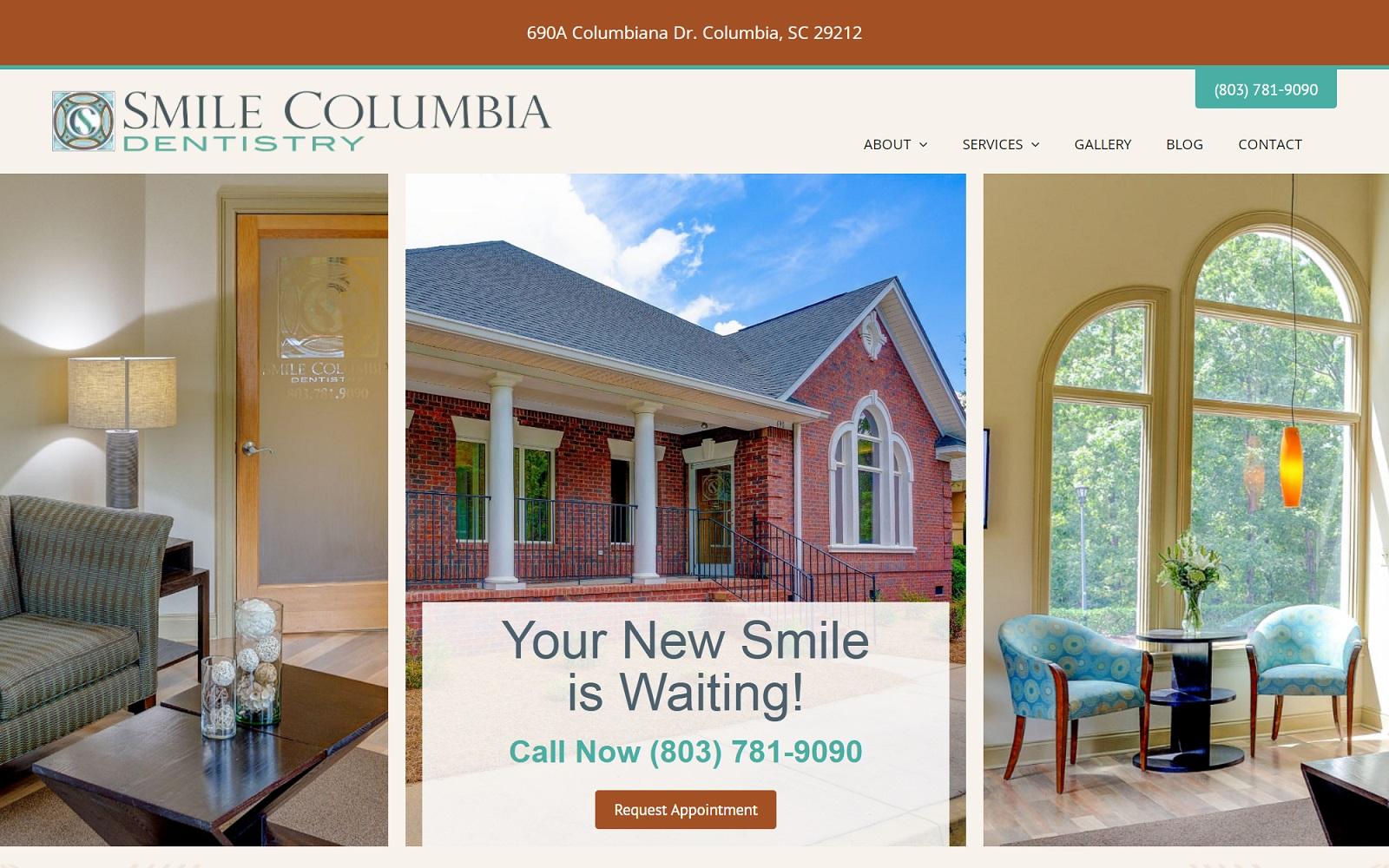 Smile Columbia Dentistry screenshot