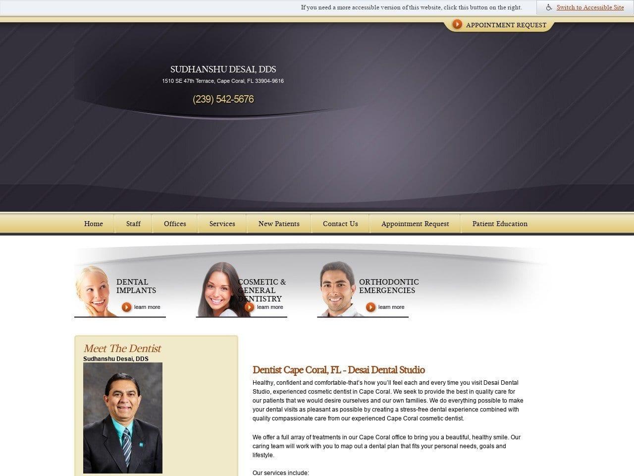 Dr. Sudhanshu B. Desai DDS