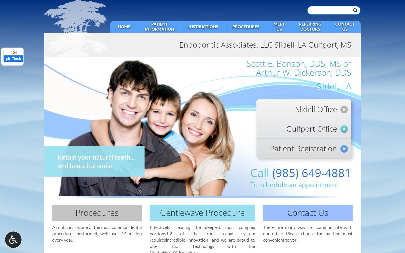Endodontic Associates, LLC screenshot