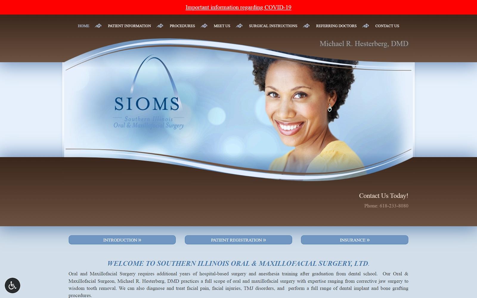 Southern Illinois Oral & Maxillofacial Surgery screenshot
