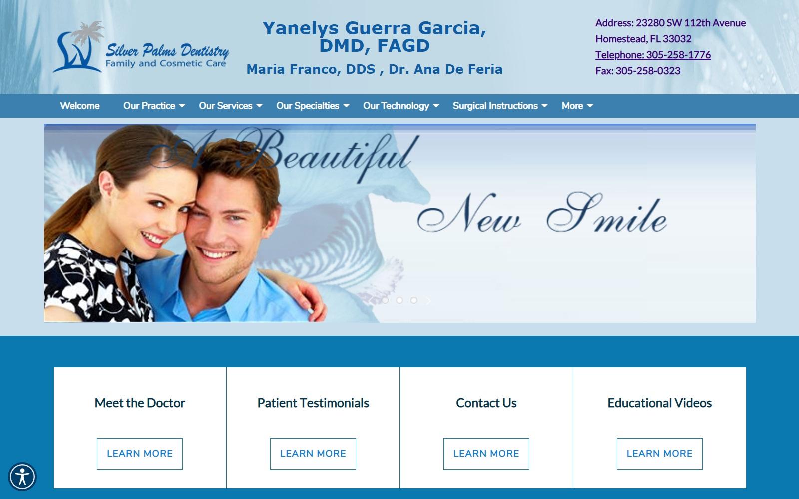 Dr. Yanelys Guerra DMD screenshot
