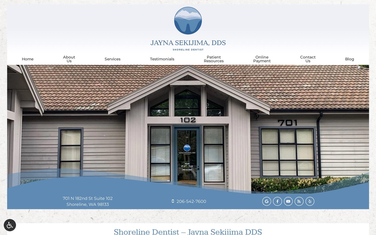 Jayna Sekijima, DDS screenshot