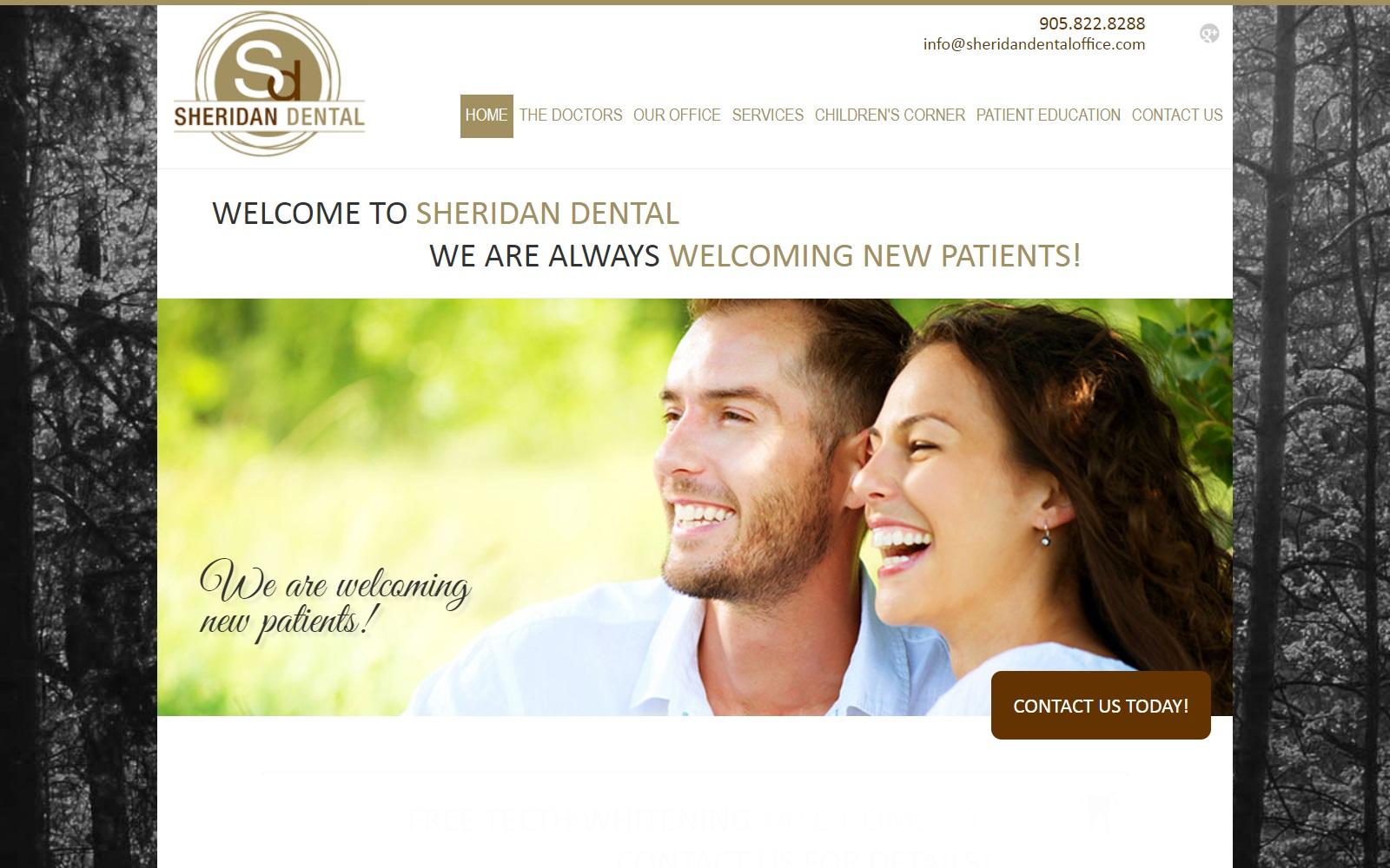 Sheridan Dental Office screenshot