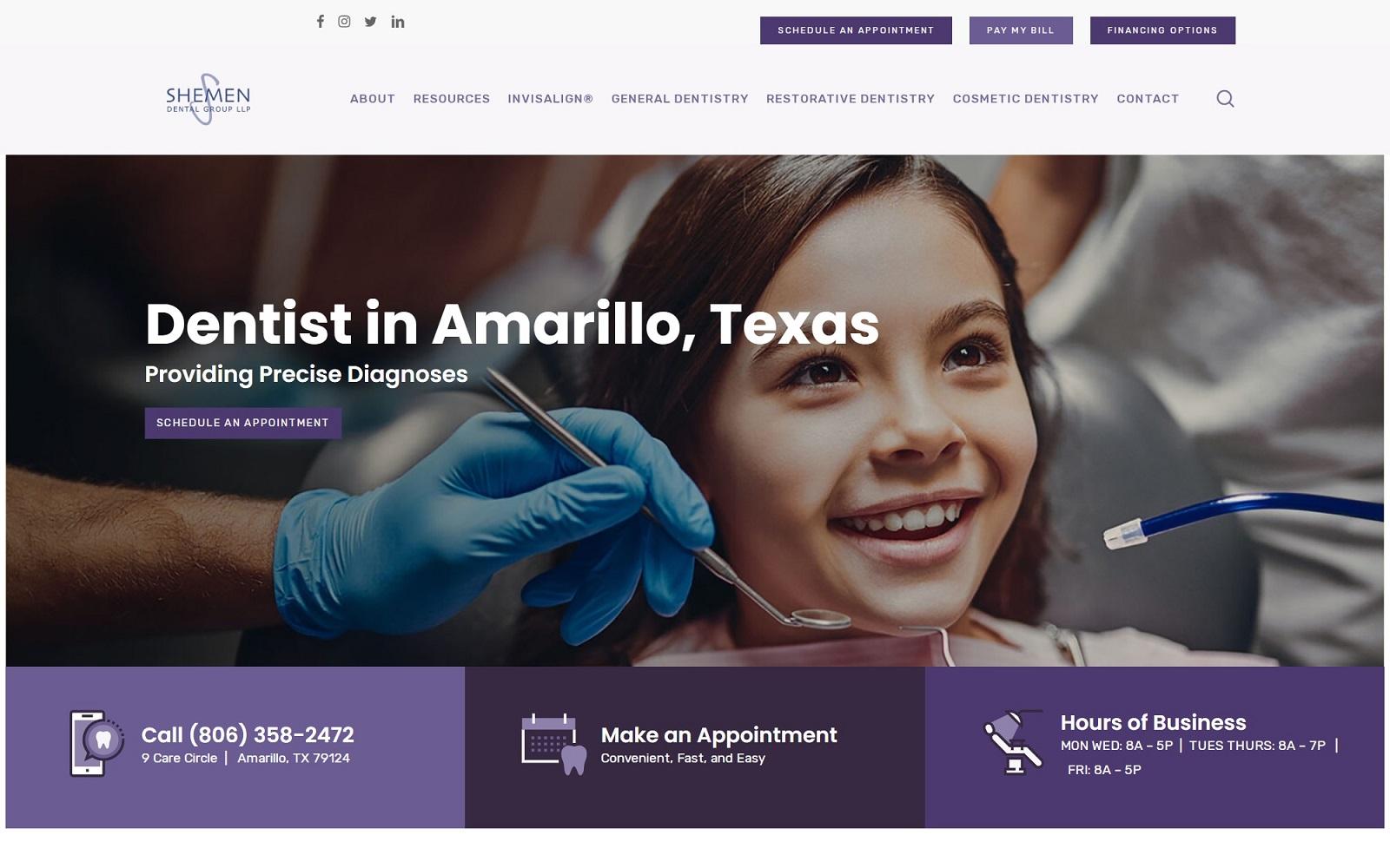 Shemen Dental Group screenshot