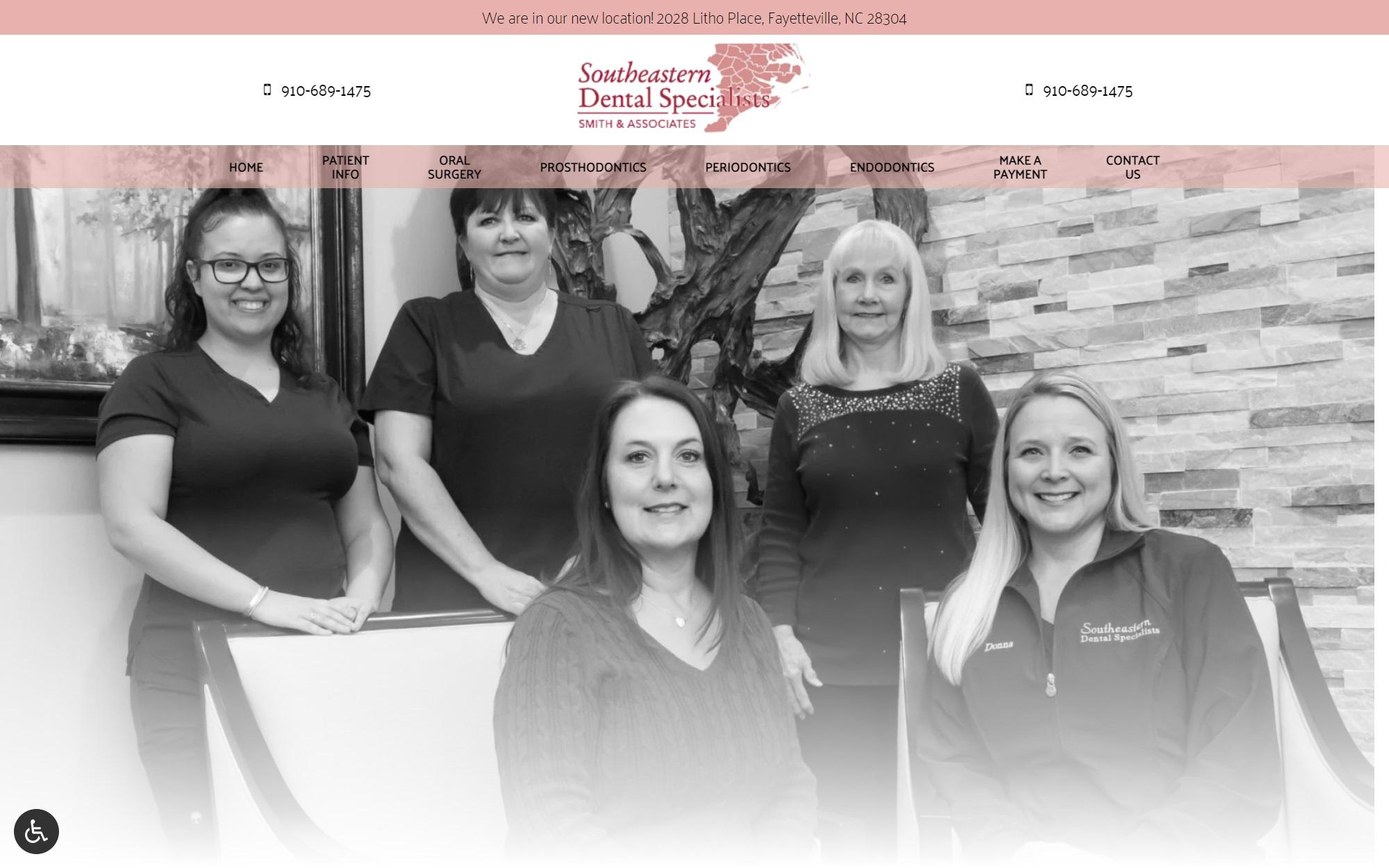 Southeastern Dental Specialists screenshot