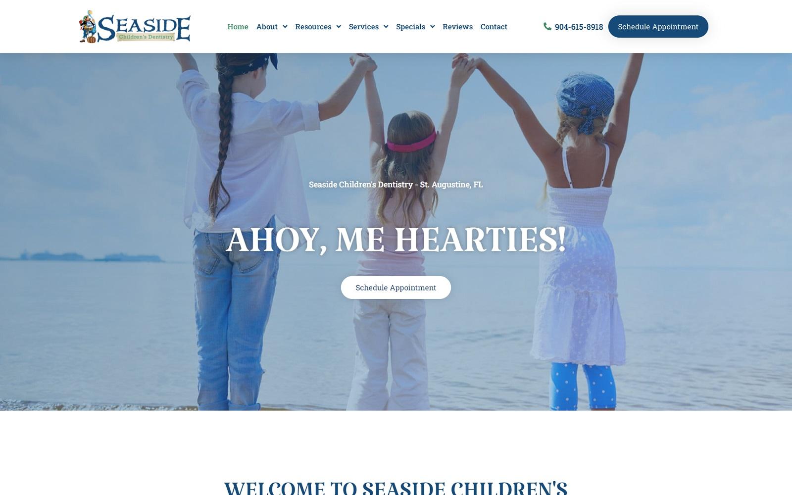 Seaside Children’s Dentistry screenshot