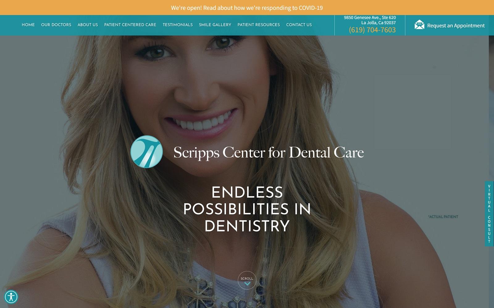 Scripps Center For Dental Care screenshot
