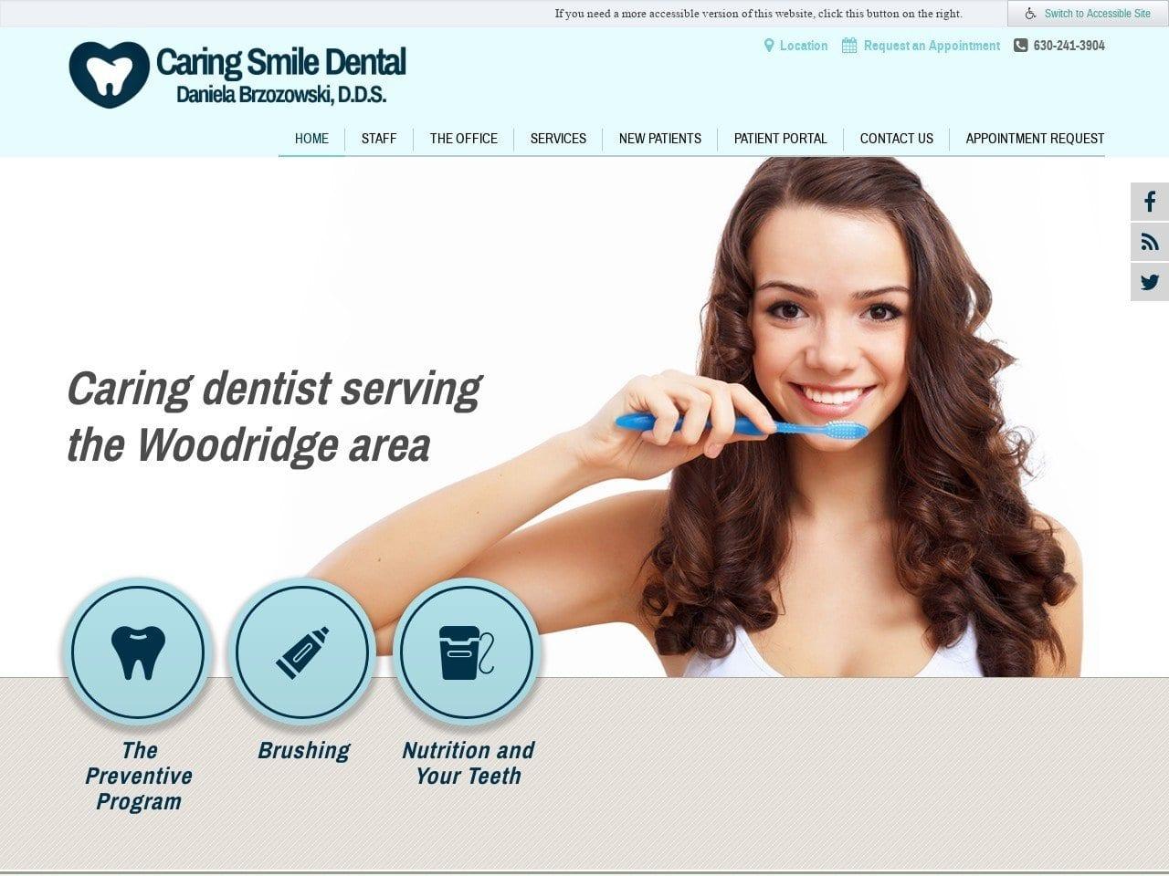Daniela M. Brzozowski DDS screenshot