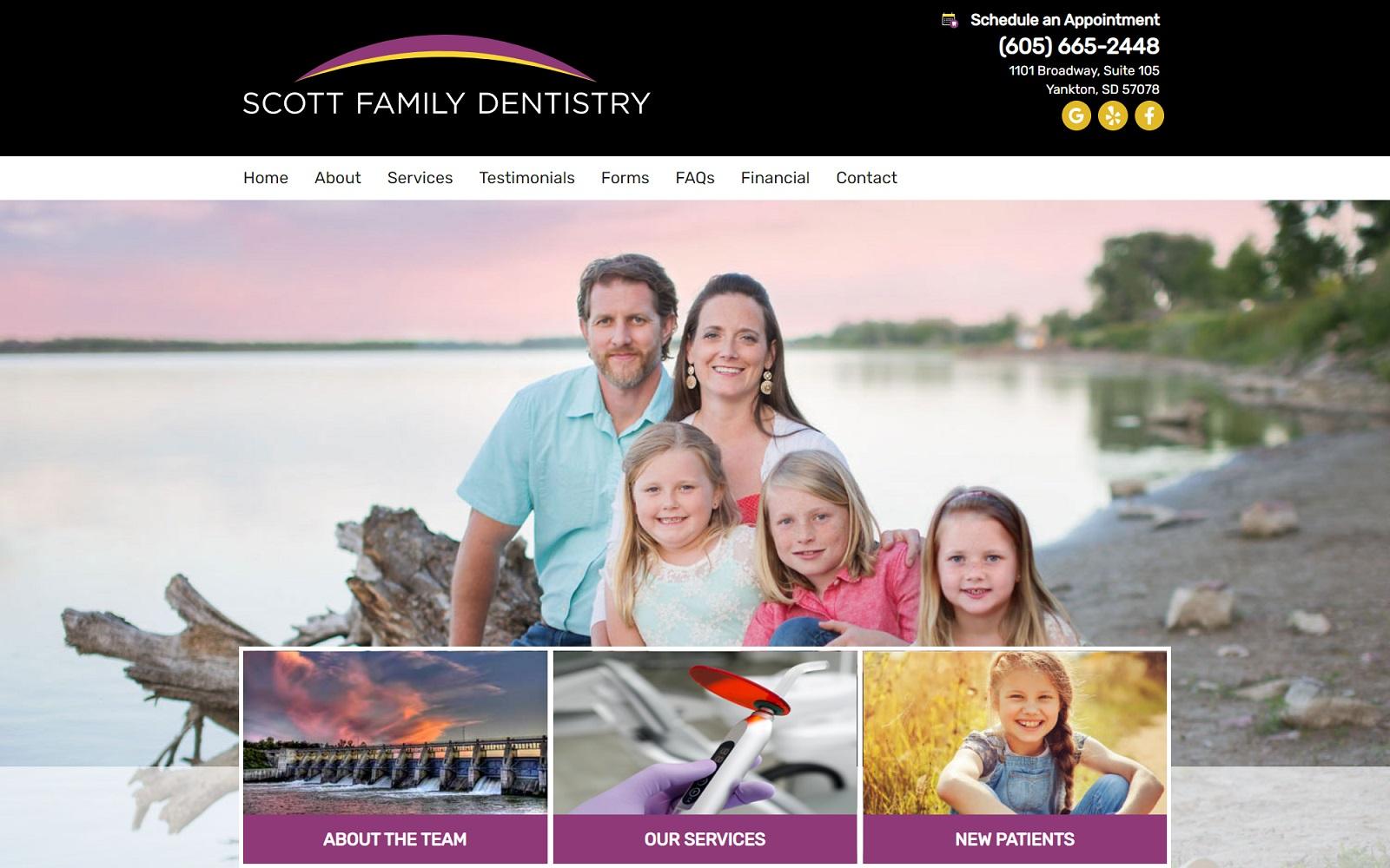 Scott Family Dentistry screenshot