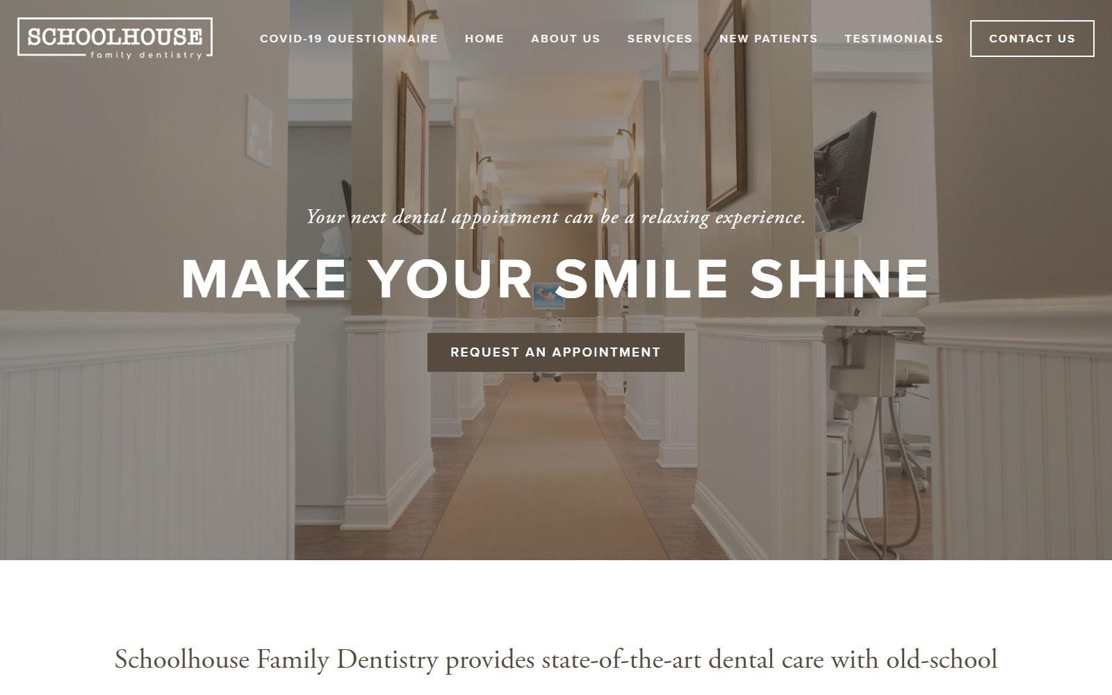 Schoolhouse Family Dentistry screenshot