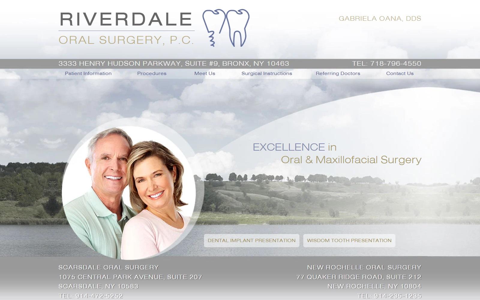 Riverdale Oral Surgery screenshot