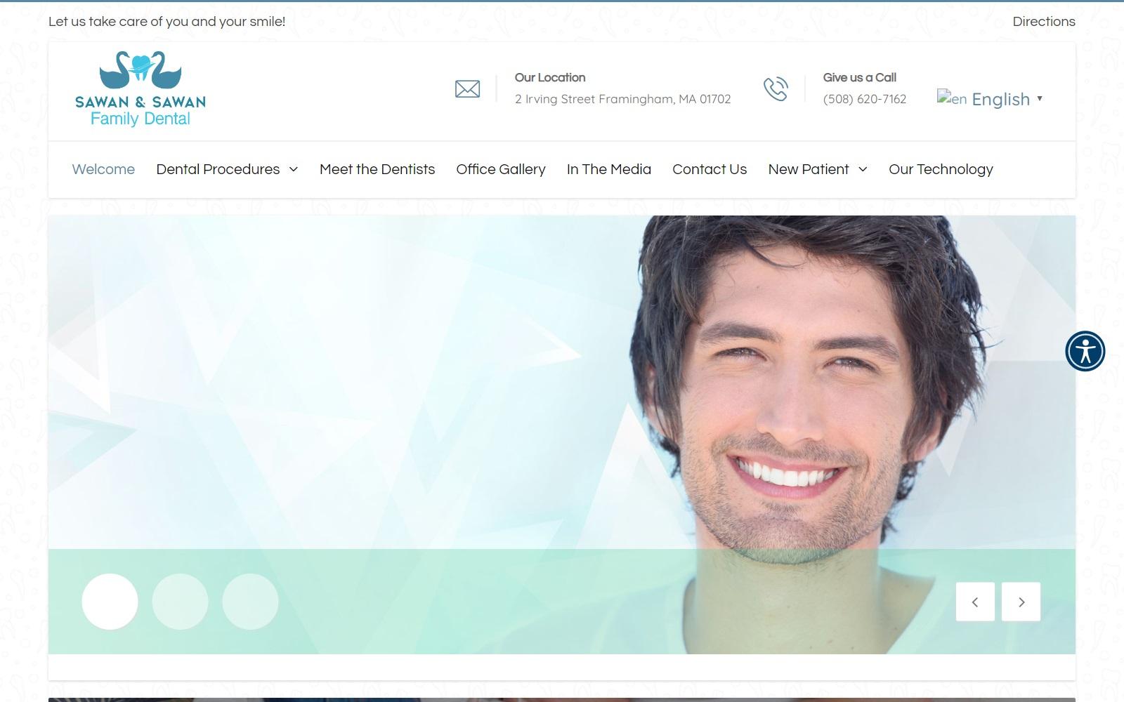 Sawan & Sawan Family Dental screenshot