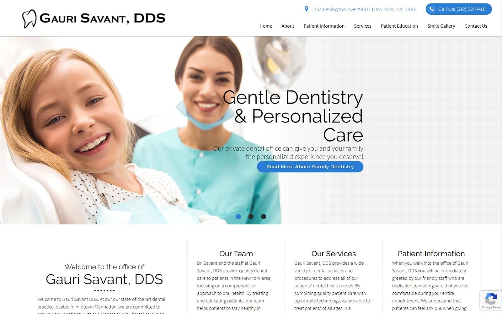 Dr. Gauri Savant D.D.S. screenshot