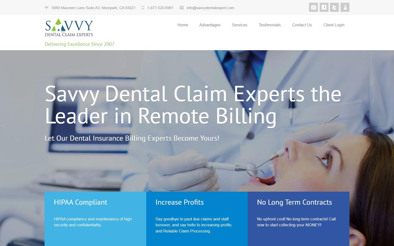 Savvy Dental Claim Experts screenshot