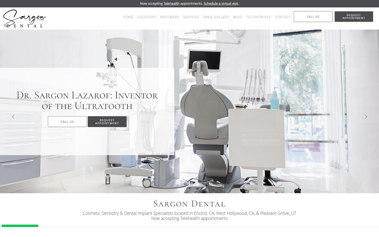 Sargon Dental screenshot