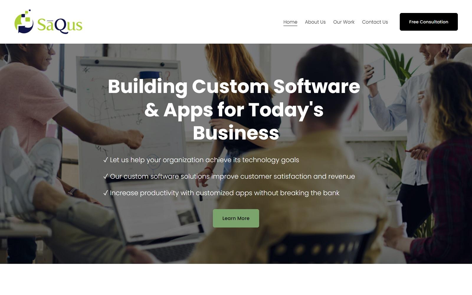SaQus IT Solutions screenshot