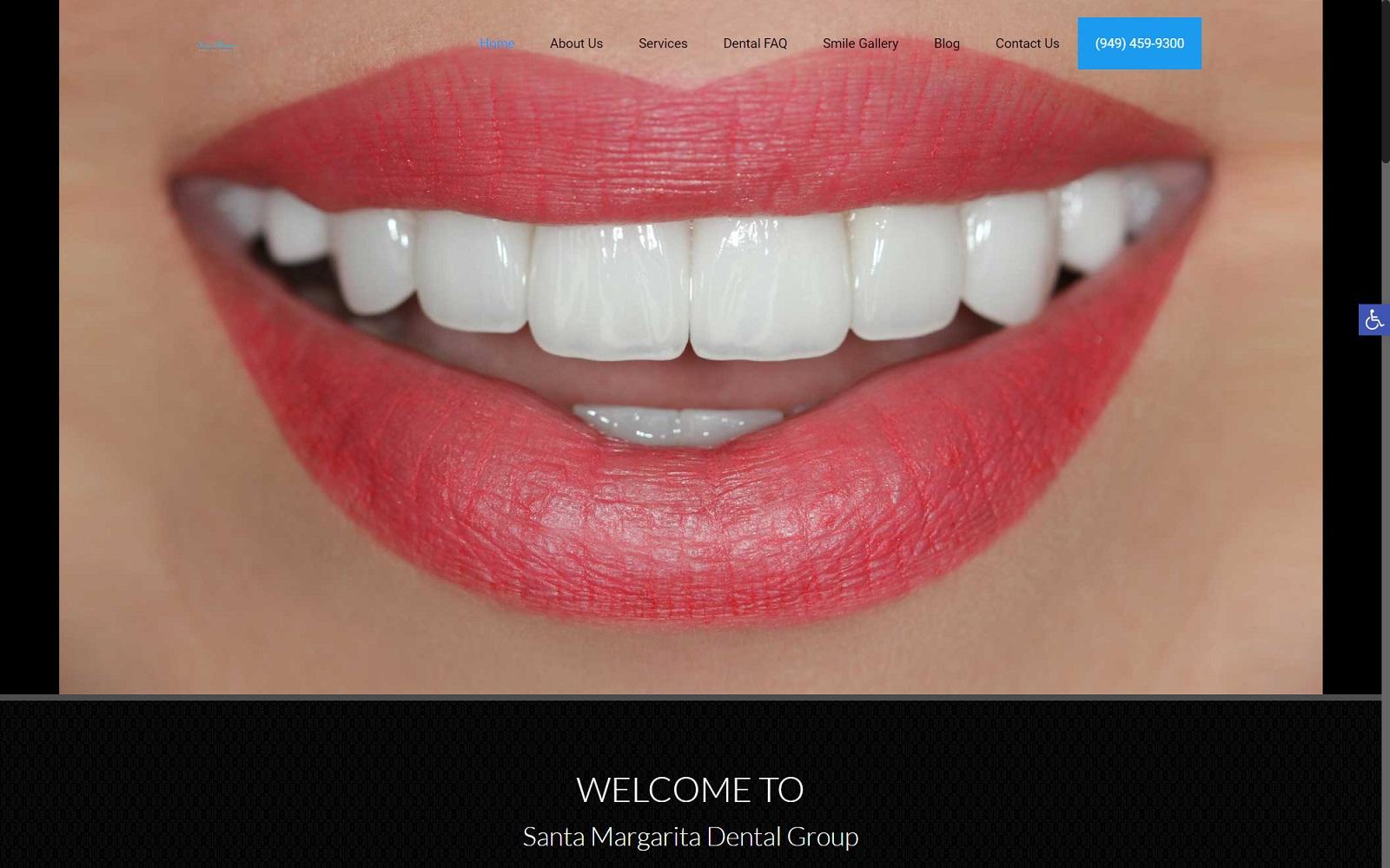 Santa Margarita Dental Group screenshot