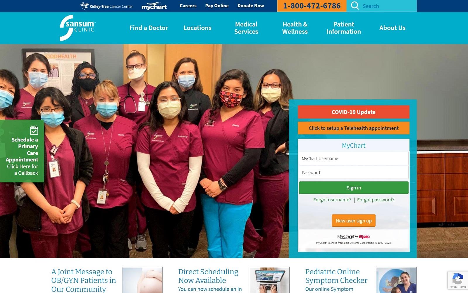 Sansum Country Clinic screenshot