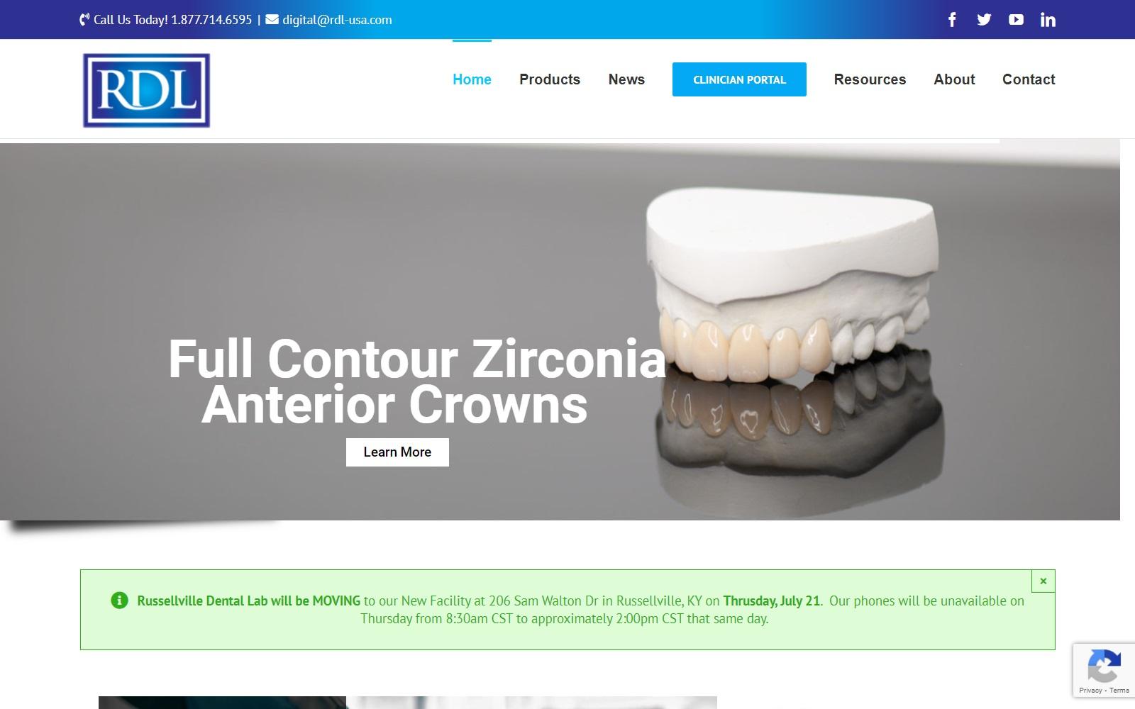 Russellville Dental Laboratory screenshot