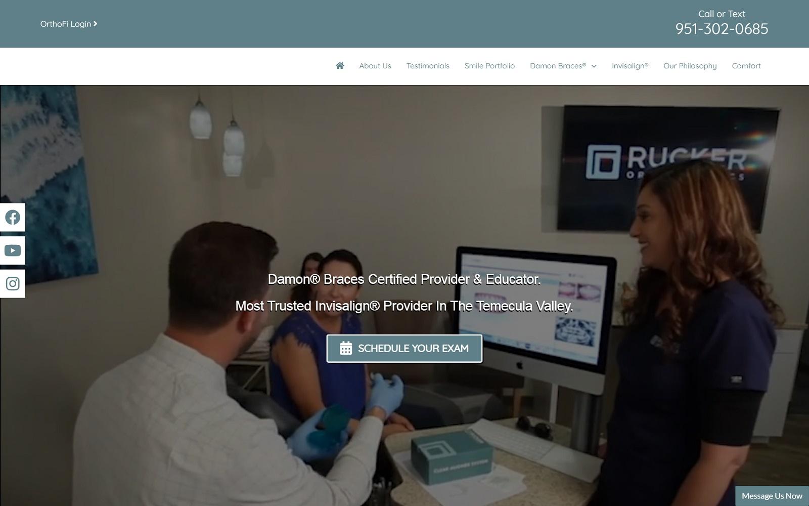 Rucker Orthodontics screenshot
