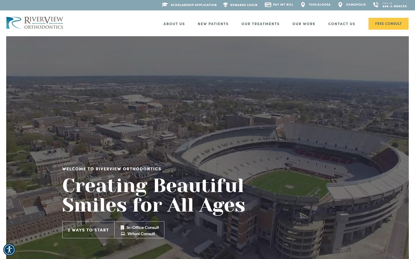 Riverview Orthodontics screenshot