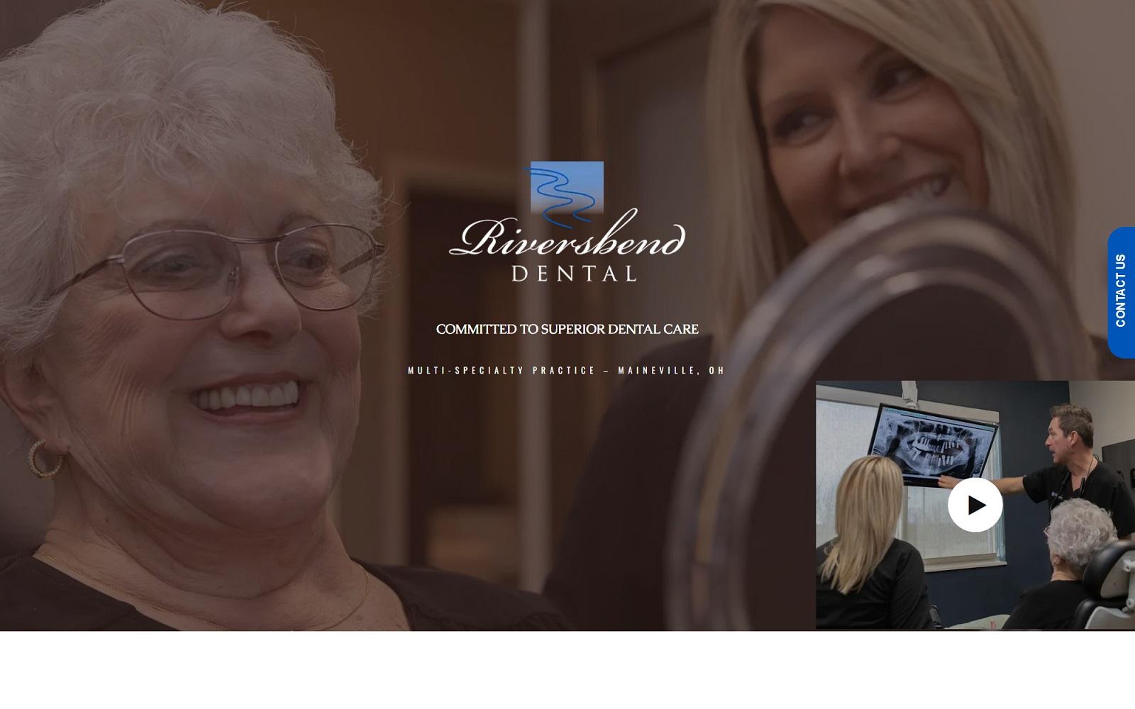 Riversbend Dental screenshot