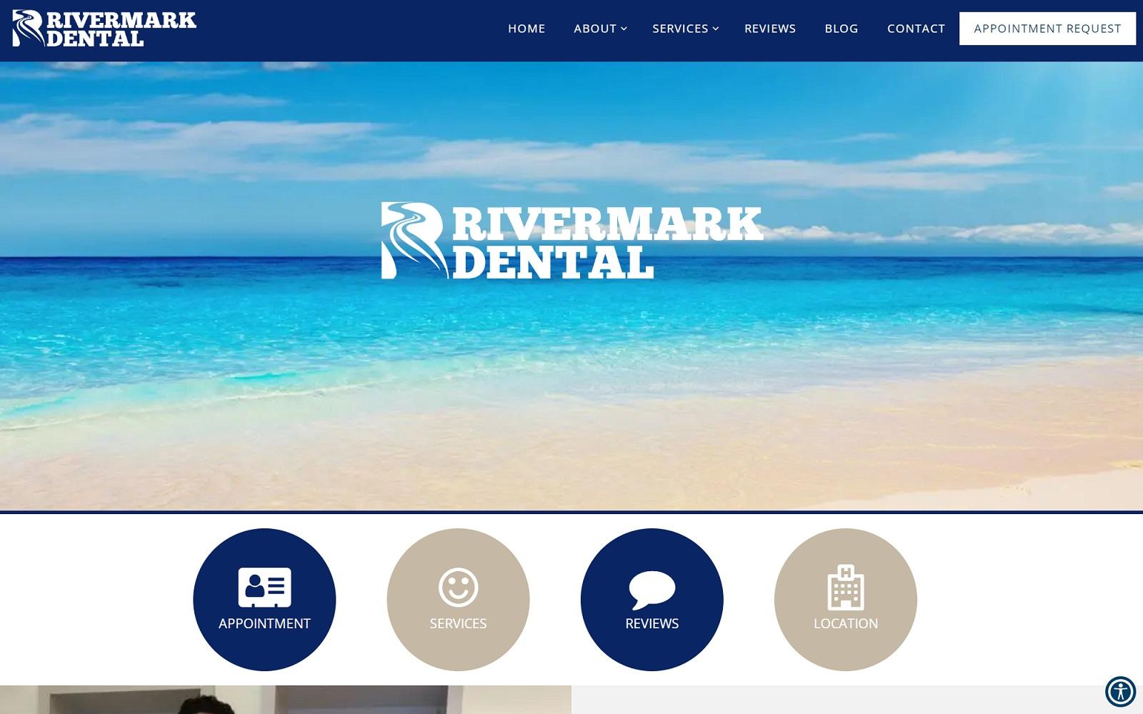 Rivermark Dental screenshot