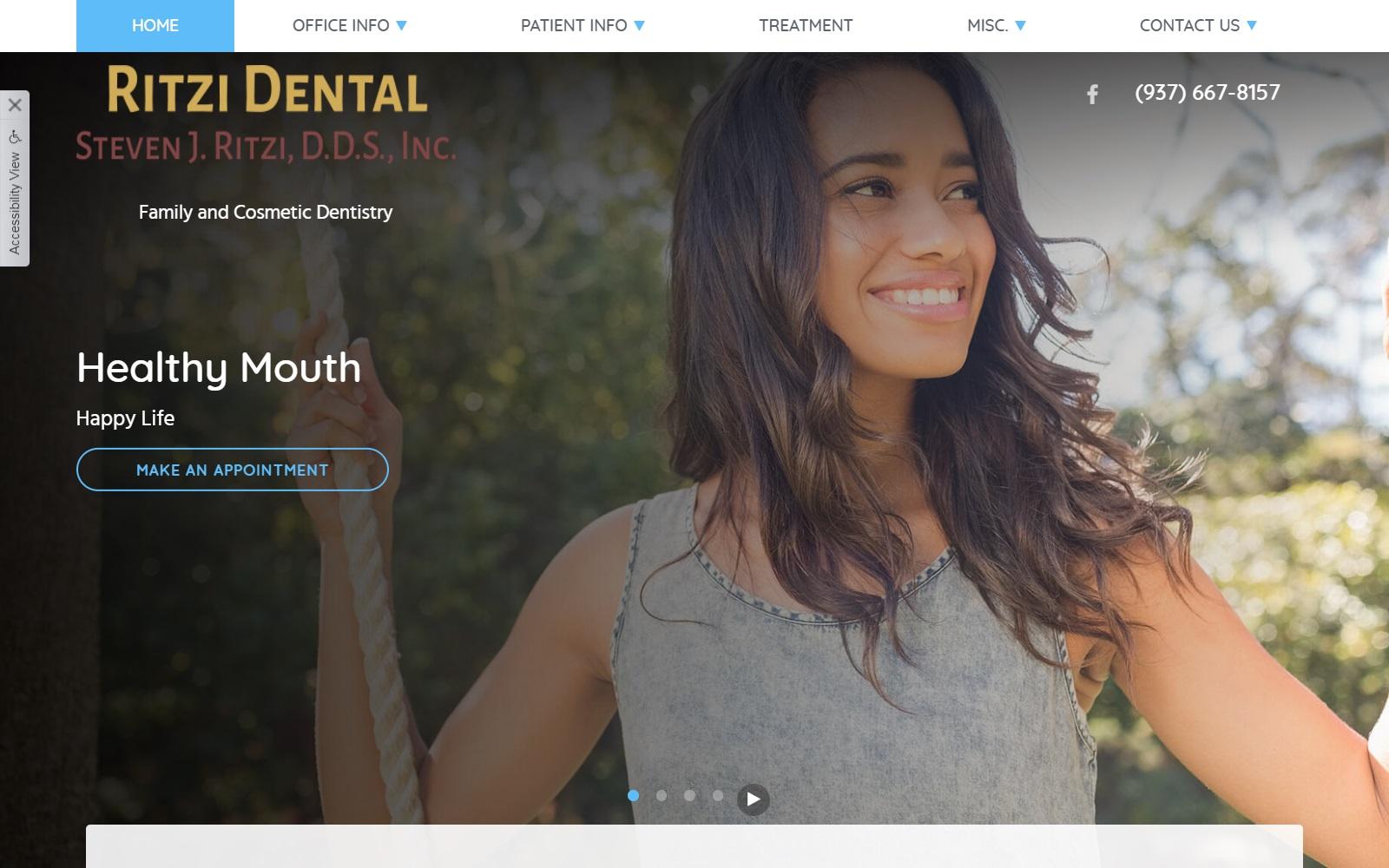 Ritzi Dental screenshot