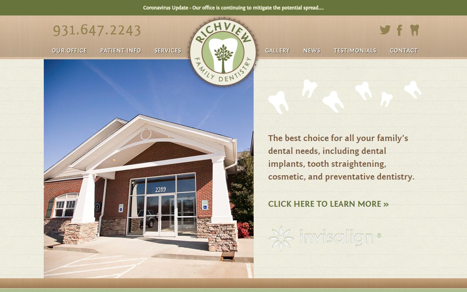 Richview Family Dentistry screenshot
