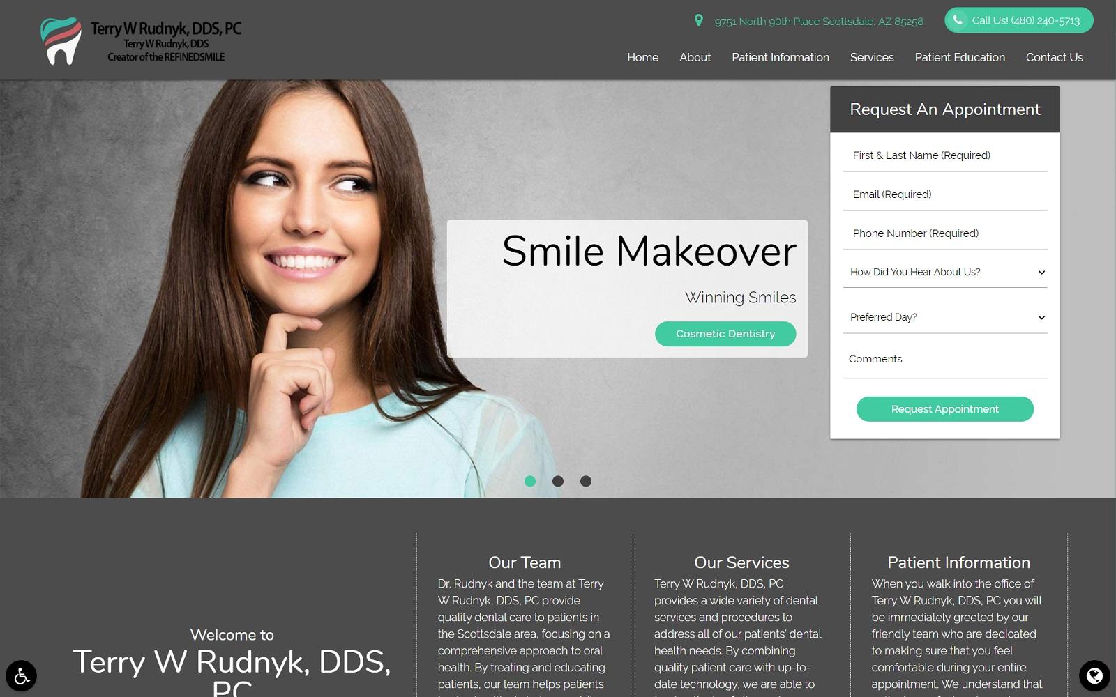 Terry W Rudnyk DDS PC screenshot
