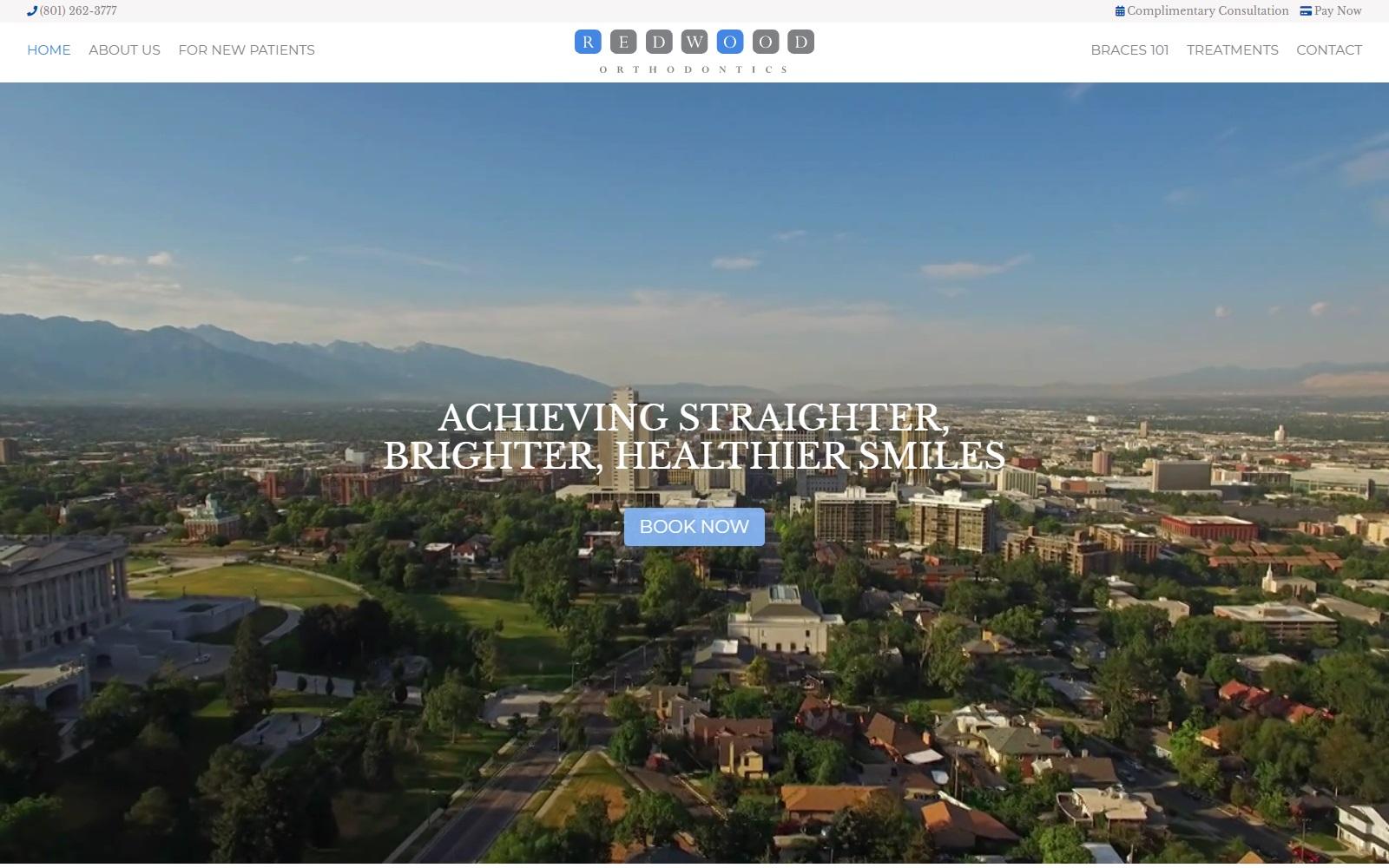 Redwood Orthodontics screenshot