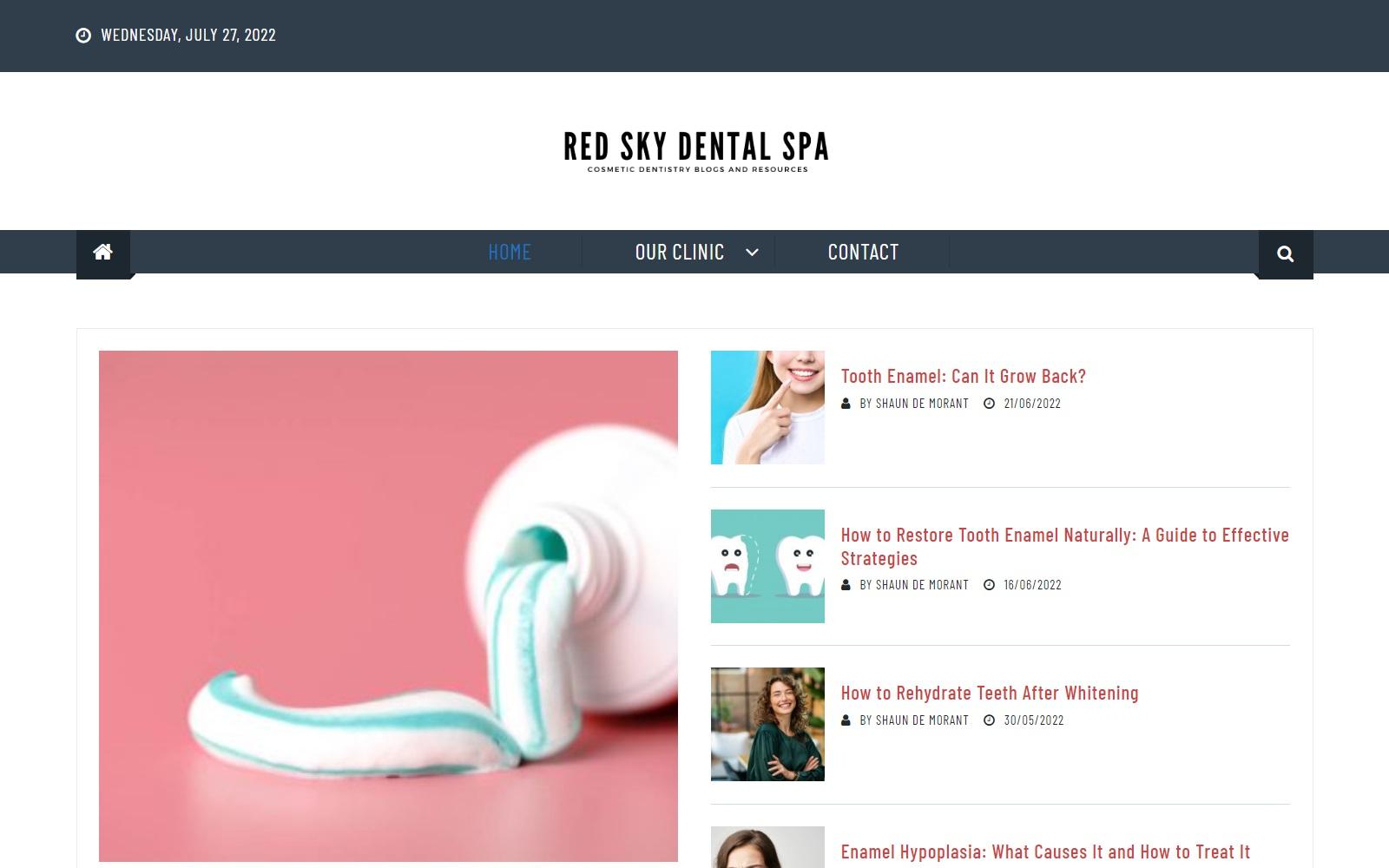 Red Sky Dental Spa screenshot