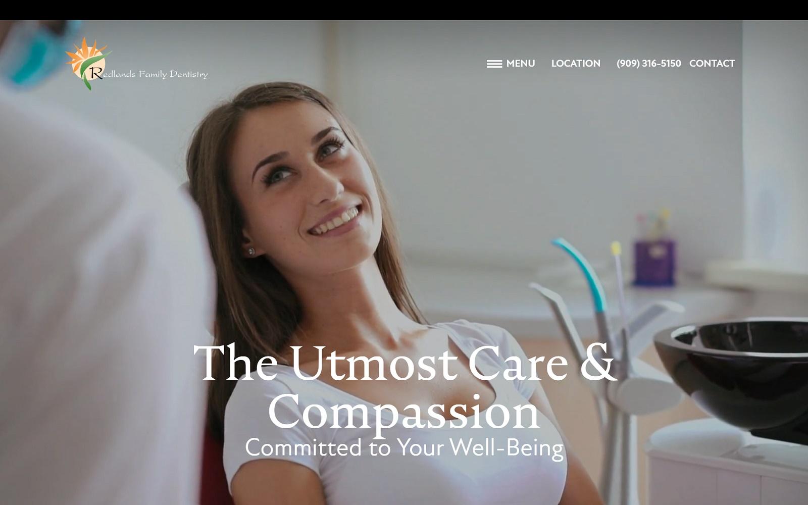 Redlands Family Dentistry screenshot