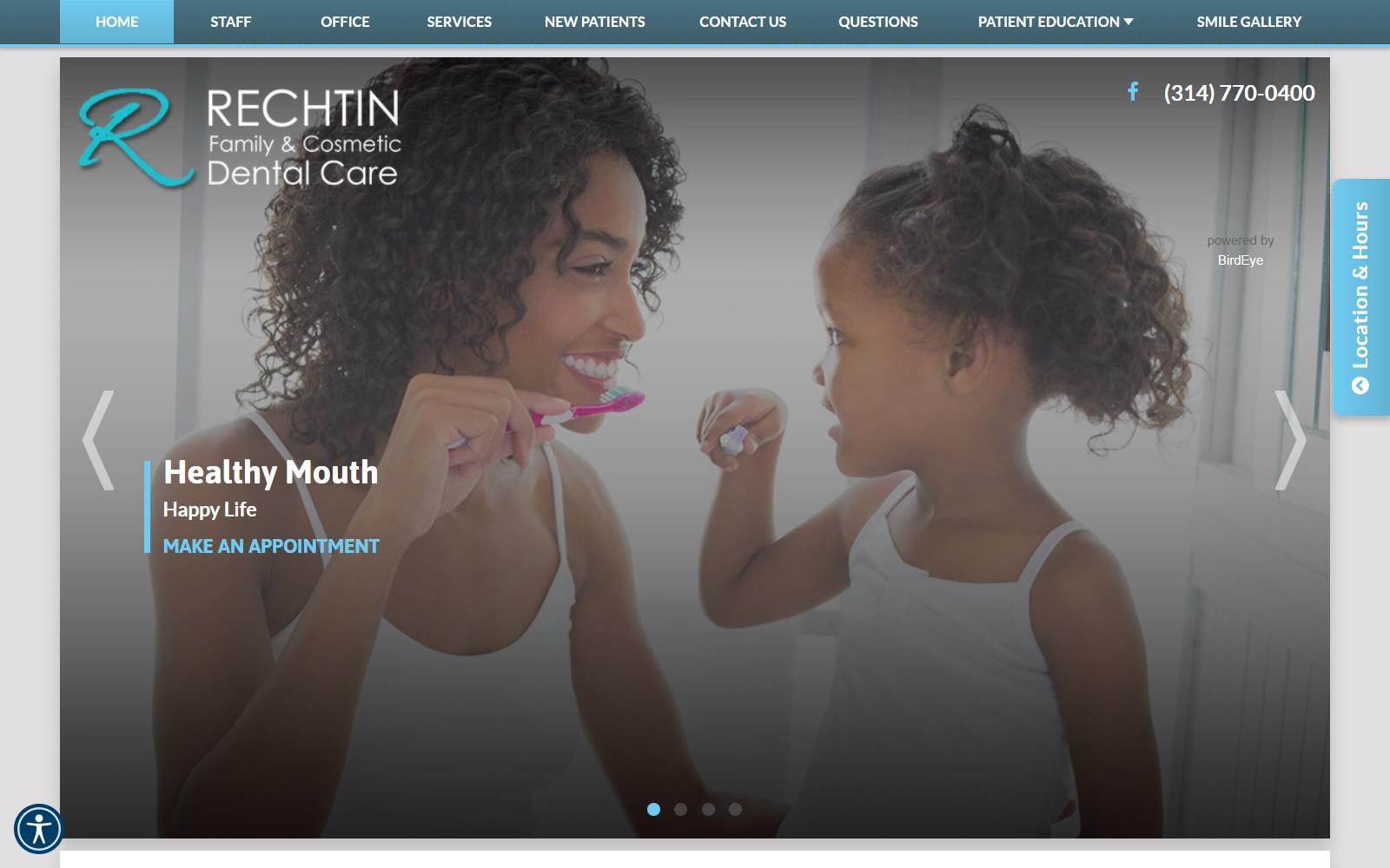 Rechtin Family & Cosmetic Dental Care screenshot