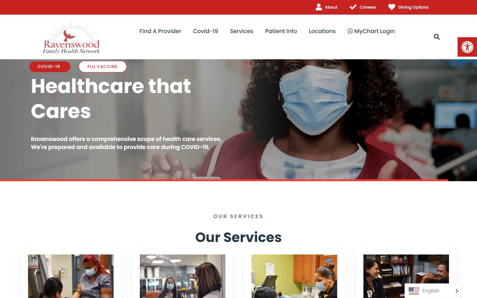 Ravenswood Health Center screenshot