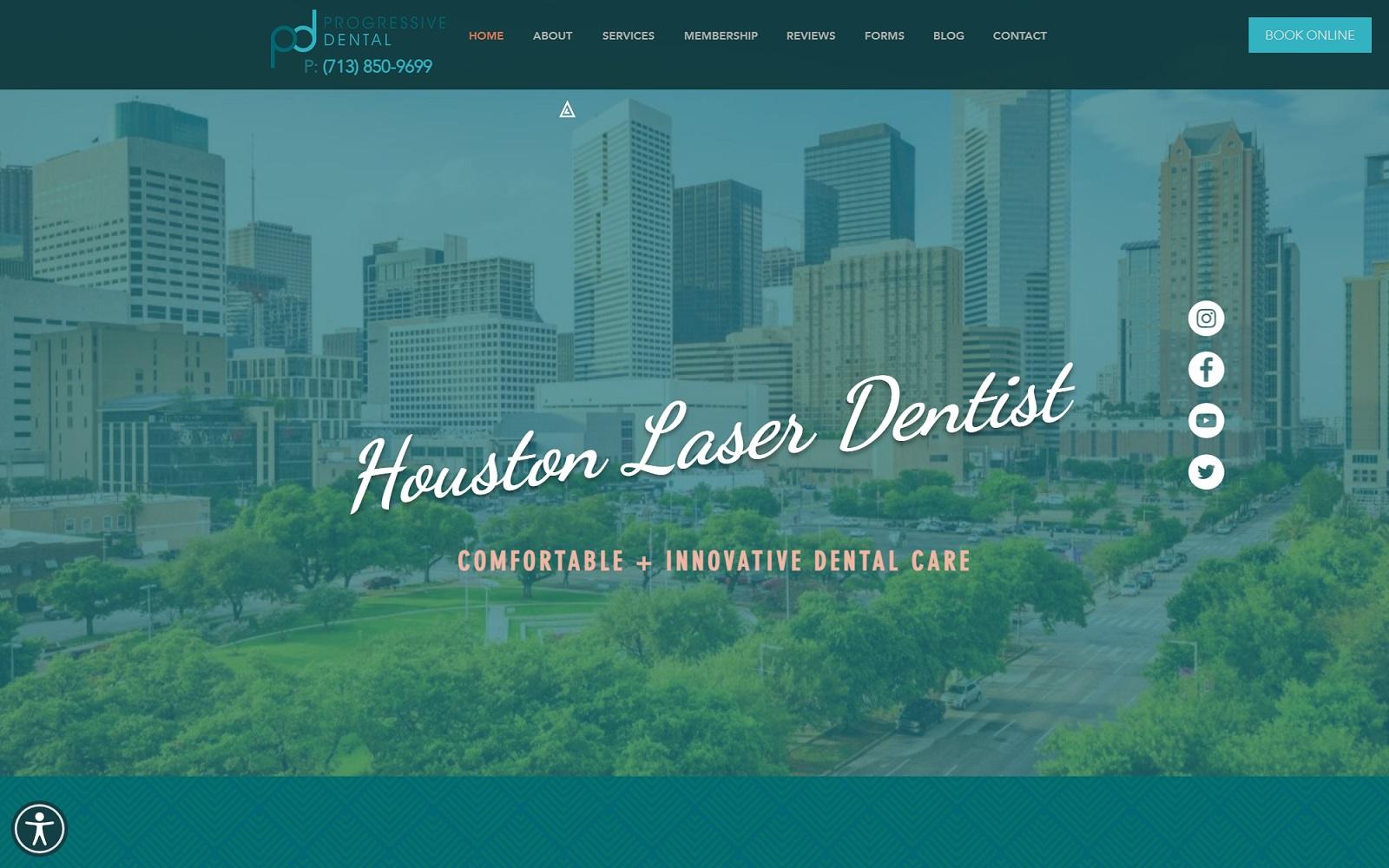 Progressive Dental Houston screenshot